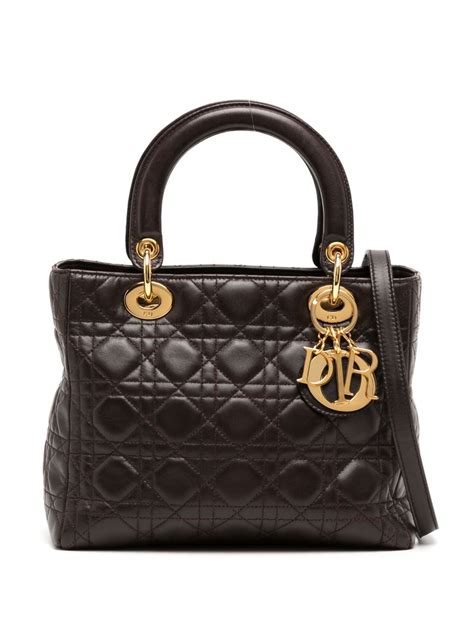 dior handbag second hand|pre owned lady dior bag.